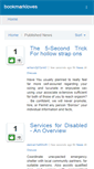 Mobile Screenshot of bookmarkloves.com